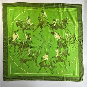 Hermes silk scarf "Ballet Equestre"